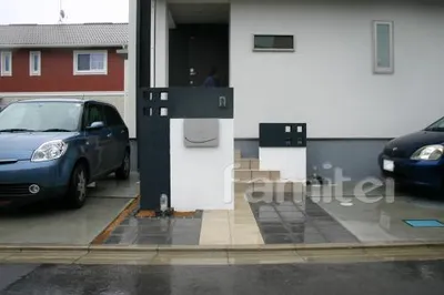 オープン外構　門まわり