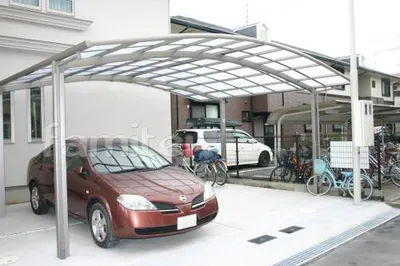 カーポート　TOEXメジャーポート2台