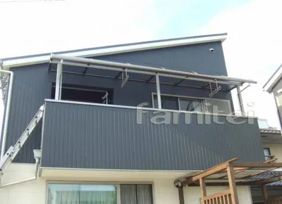 ベランダ物干　レギュラーテラス屋根2F