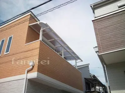 ベランダ物干　レギュラーテラス屋根2F