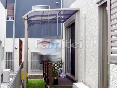 ベランダ屋根　レギュラーテラス1F　竿掛け