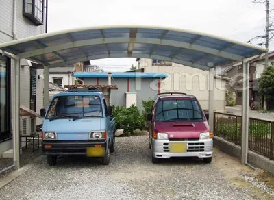 カーポート　YKK レイナポート2台