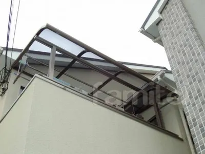 ベランダ物干　レギュラーテラス屋根2F