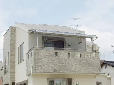 ベランダ屋根　YKK　ヴェクターテラス2F　