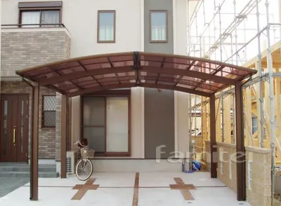 カーポート　YKK　レイナポート2台