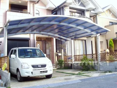 カーポート　YKK　レイナポート2台