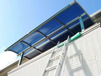 ベランダ物干　レギュラーテラス屋根2F