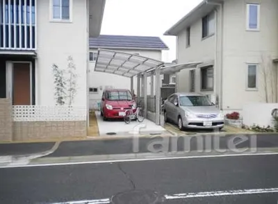 カーポート　プライスポート縦2連棟