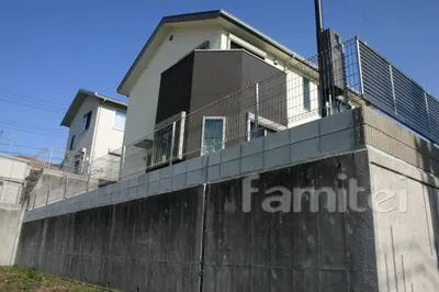 境界メッシュフェンス