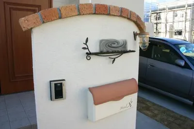 ロートアイアン表札(オンリーワン)ローリングヒルズネームプレート