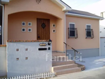 美ブロ南欧風門柱　