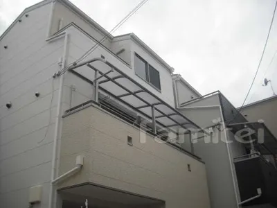 ベランダ物干　レギュラーテラス屋根2F