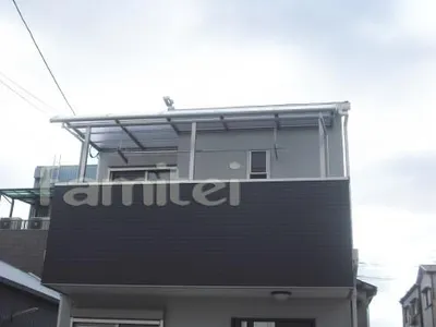 ベランダ物干　レギュラーテラス屋根2F