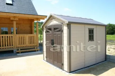 木製調おしゃれ物置 オリオン