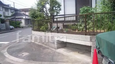 塀修理 縦格子フェンス 三協ニュー速川1型