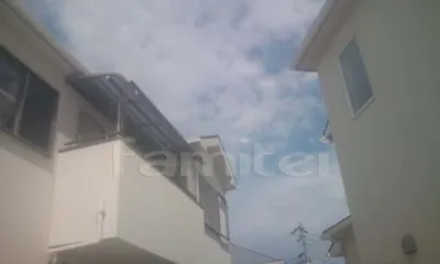 ベランダ物干　レギュラーテラス屋根2F