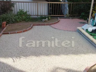 床　洗出し　ストーンパス