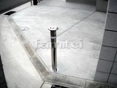 埋め込み式チェーン内臓ポール TOEX F76型