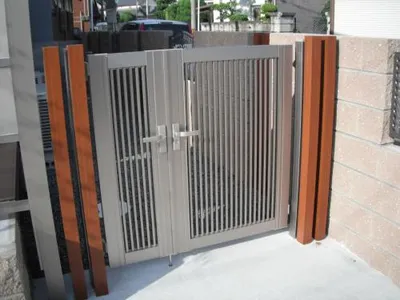 アルミ門扉LIXIL TOEX プリレオ2 デザイナーズパーツ