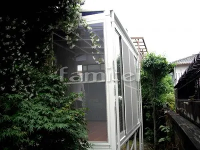 レギュラーサンルーム 特注フラット屋根高床