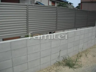 目隠しフェンス塀 LIXIL TOEX プリレオR9型(プレスタ8型)