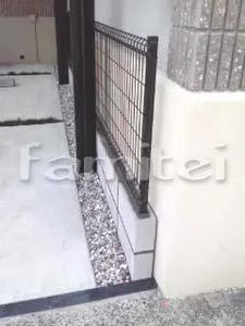 境界メッシュフェンス塀