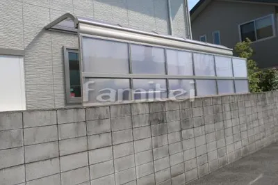 レギュラーテラス屋根1階　物干し　サイドパネル