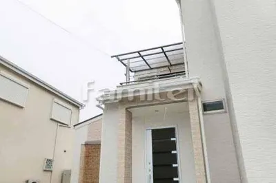 ベランダ屋根　レギュラーテラス2階　物干