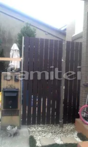 木製調目隠しフェンス モダンウッド縦型 プランパーツ