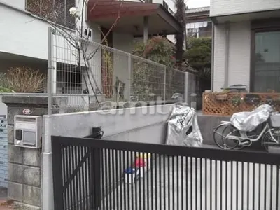 境界フェンス塀リフォーム　LIXIL TOEX ハイグリッドフェンス