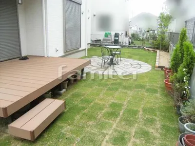 高麗芝生張り ユニソン キーツサークル