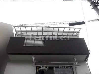ベランダ屋根 YKKヴェクター(ベクター)テラス屋根3階 物干し