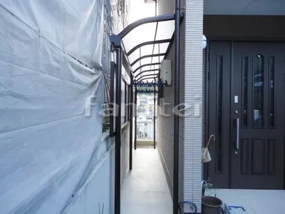  テラス屋根 レギュラーテラス1階 竿掛け 犬走り 土間コンクリート