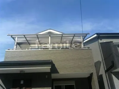  ベランダ屋根 レギュラーテラス屋根2階 物干し