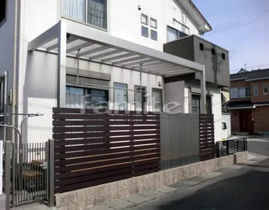 ベランダ屋根1楷 YKK リレーリアテラス