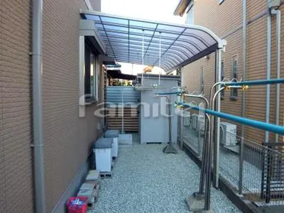 ベランダ屋根 レギュラーテラスR型1階