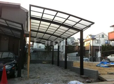 カーポート プライスポート縦2台 (縦連棟)