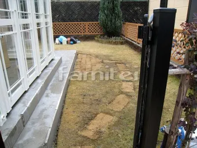 芝生張り 姫高麗芝