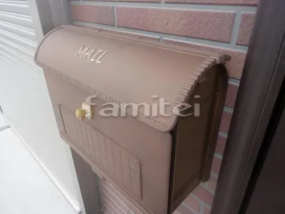 郵便受けポスト ユーロバッグ 赤錆