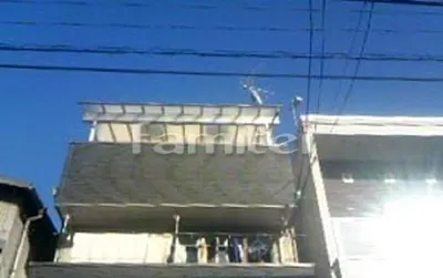 ベランダ物干し YKKヴェクター(ベクター)テラス屋根3階