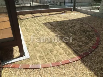 芝生貼り 防草シート