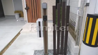 機能門柱 木製調アルミ角材 プランパーツ