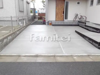 車庫土間コンクリート