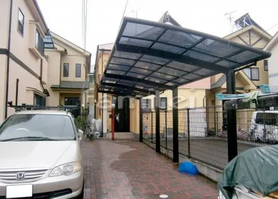 カーポート LIXIL(リクシル) カーブポートシグマ縦2台(縦連棟)