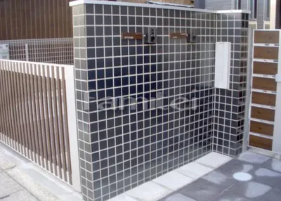 モダン門柱 壁タイル MK-069-M-2