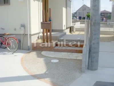 洋風門まわり 郵便受けポスト ユーロバッグ赤錆