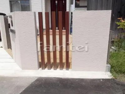 デザイン角柱 木製調アルミ角材 プランパーツ