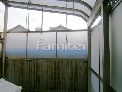 目隠し側面パネル テラス屋根1階用 取り付け