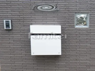 表札 オンリーワン ライナーType2 LED照明付き 郵便受けポスト Panasonicパナソニック フェイサス ガラスブロック