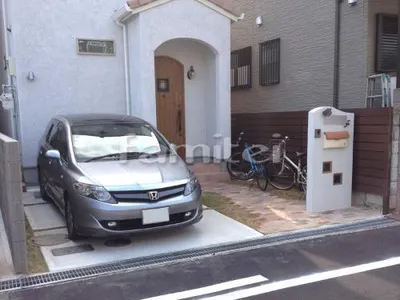 新築洋風オープン外構